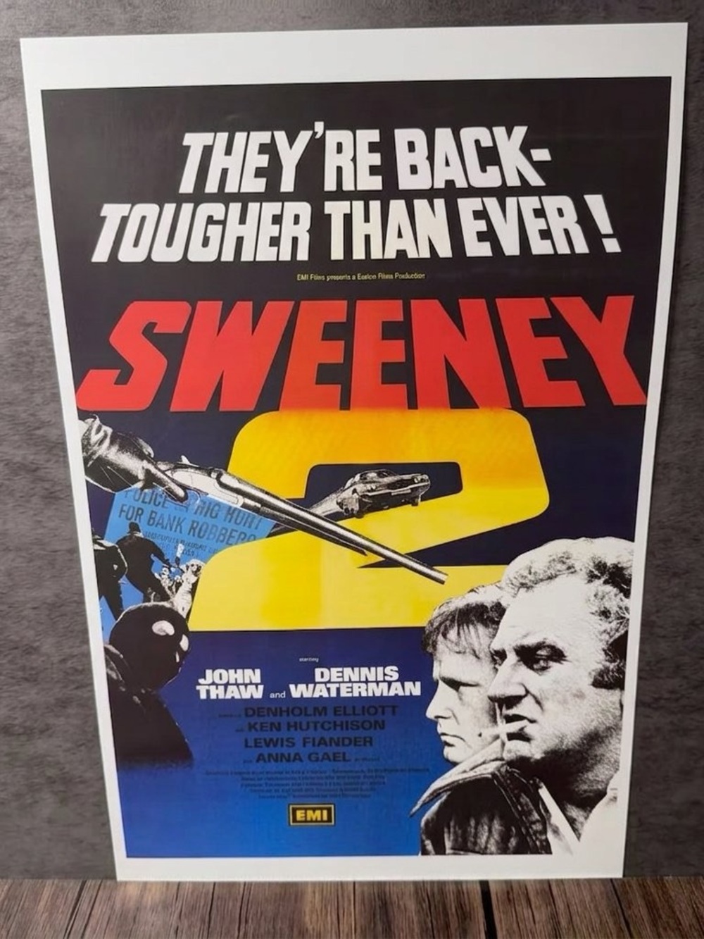 Sweeney 2 (1978) Movie Poster 11x17” Print – John Thaw & Dennis Waterman